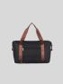 Travel Bag Waterproof Duffel Gym Tote Bag, Weekender Carry-on Overnight Bag For Women