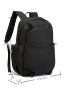 Men Drawstring Detail Functional Backpack