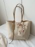 Twilly Scarf Decor Shopper Bag