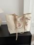 Twilly Scarf Decor Shopper Bag