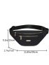 Metal Decor Fanny Pack