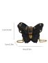 Mini Buckle Decor Butterfly Design Chain Novelty Bag