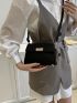 Mini Twist Lock Flap Square Bag