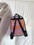 Holographic Pocket Front Backpack