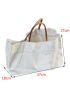 Women Handbags Casual Canvas Large Capacity Tote Shoulder Crossbody Bag Lady Shopper Bag Female Big