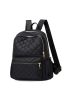 Quilted Pattern Classic Backpack