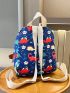 Cartoon Graphic Classic Backpack Small Fashion Backpack For School