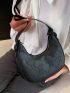 Heart Pattern Hobo Bag