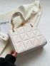 Quilted Chain Square Bag