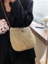 Minimalist Straw Bag