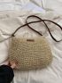 Minimalist Straw Bag