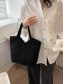 Minimalist Shoulder Tote Bag