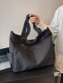 Minimalist Large Capacity Shoulder Tote Bag