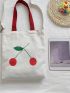 Cherry Graphic Shopper Bag