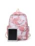 Tie Dye Large Capacity Backpack