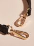 Bag Strap Handbags Handles For Handbag Short Bag Strap Purse Strap Golden Buckle