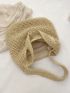 Minimalist Straw Bag