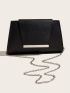 Metal Decor Flap Envelope Bag