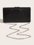 Minimalist Flap Clutch Bag