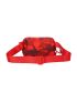 Mini Neon Red Camo Pattern Fanny Pack