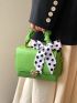 Mini Twilly Scarf Decor Flap Square Bag