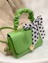 Mini Twilly Scarf Decor Flap Square Bag