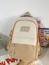 Letter Graphic Classic Backpack