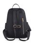 Minimalist Zipper Functional Backpack With Coin Purse