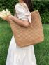 Minimalist Straw Bag