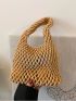 Mini Minimalist Hollow Out Crochet Bag