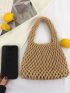 Mini Minimalist Hollow Out Crochet Bag