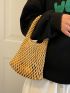 Mini Minimalist Hollow Out Crochet Bag