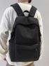 Men Minimalist Laptop Backpack Camping Bag