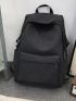 Men Minimalist Laptop Backpack Camping Bag