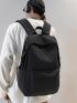 Men Minimalist Laptop Backpack Camping Bag