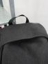 Men Minimalist Laptop Backpack Camping Bag