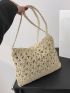 Minimalist Straw Bag