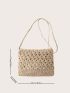 Minimalist Straw Bag