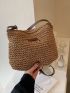 Minimalist Straw Bag