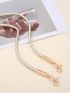 Braided Rope Handles For Handbag Shoulder Bag Strap DIY Accessories Alloy