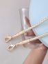 Braided Rope Handles For Handbag Shoulder Bag Strap DIY Accessories Alloy