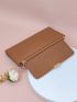 Litchi Embossed Long Wallet