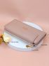 Litchi Embossed Long Wallet