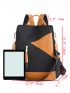 Two Tone Functional Backpack