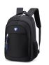 Men Metal Decor Laptop Backpack