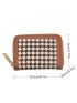 Houndstooth Pattern Card Holder