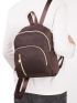 Zip Front Classic Backpack