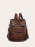 Tassel Decor Functional Backpack