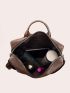 Tassel Decor Functional Backpack