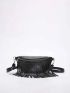 Fringe Decor Waist Bag